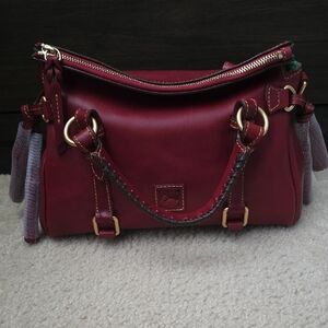 NEW Dooney Florentine Mini Satchel - Color: Bordeaux